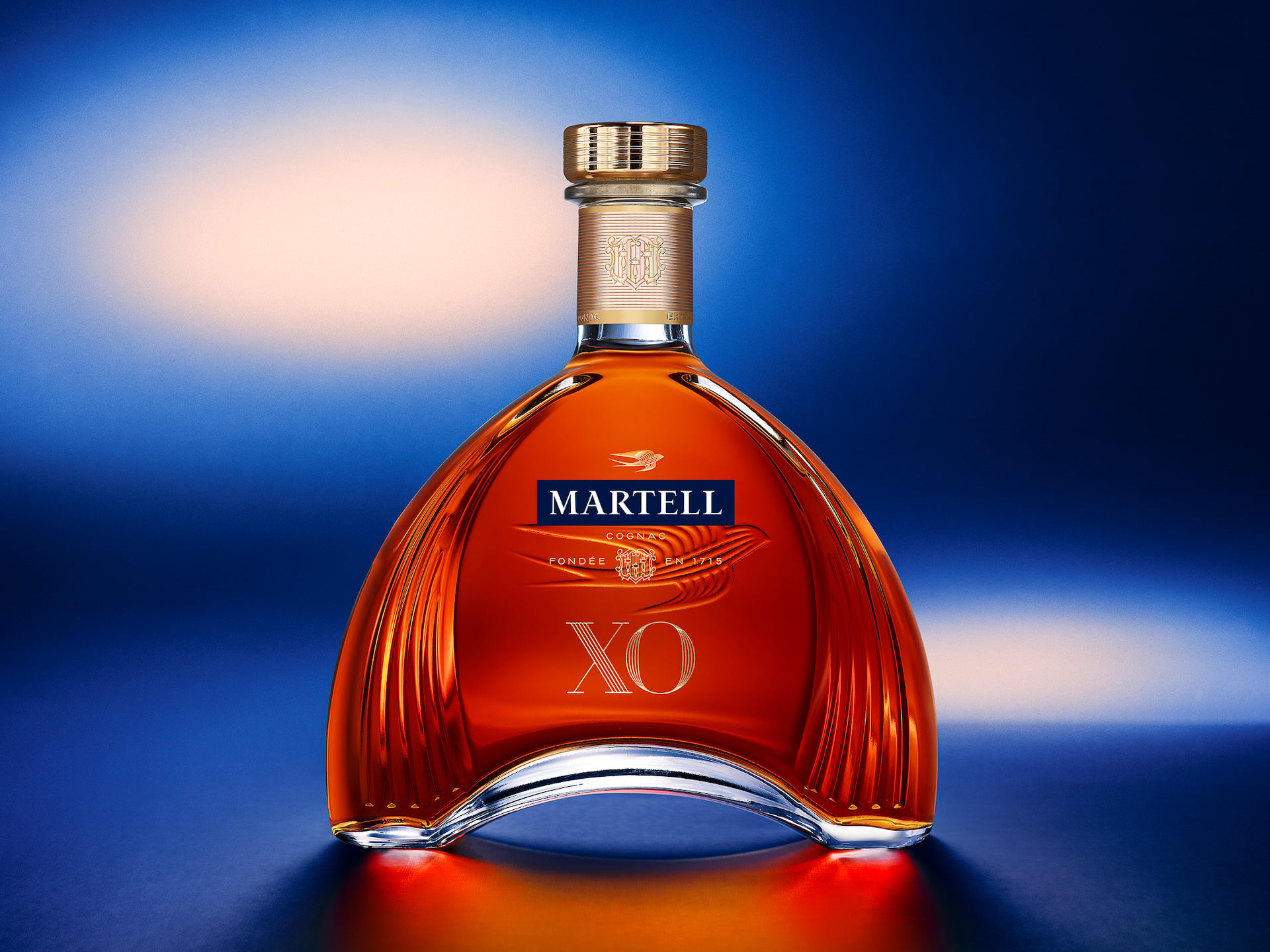 Visual of bottle of Martell XO
